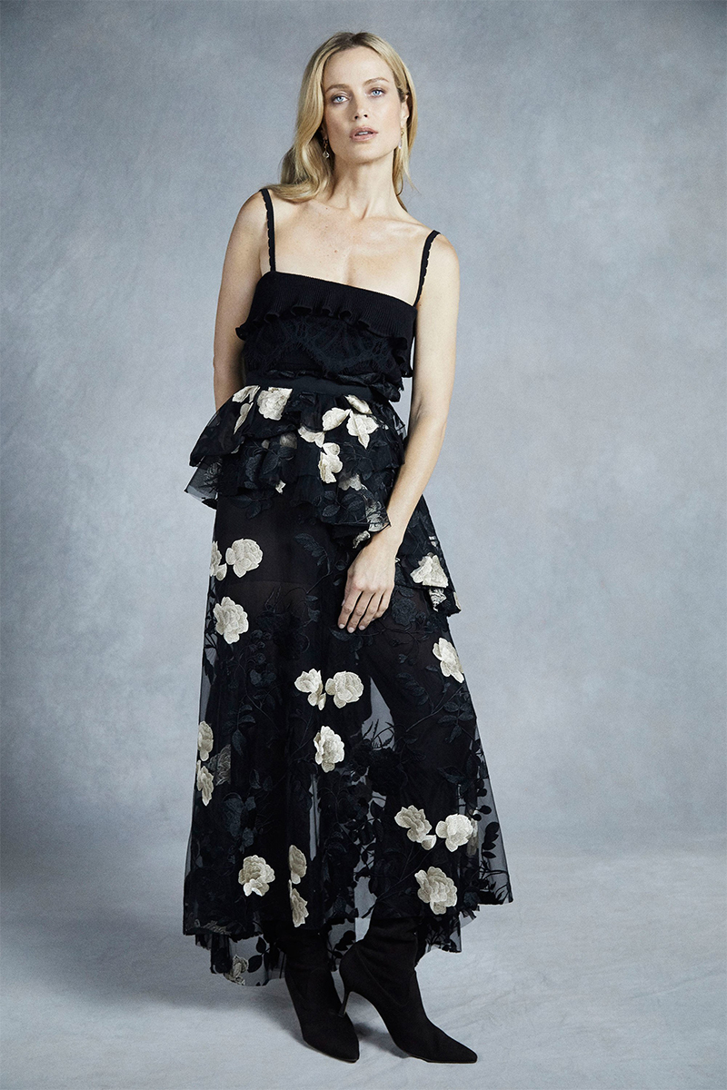 brock collection pre fall 2018 florals lace