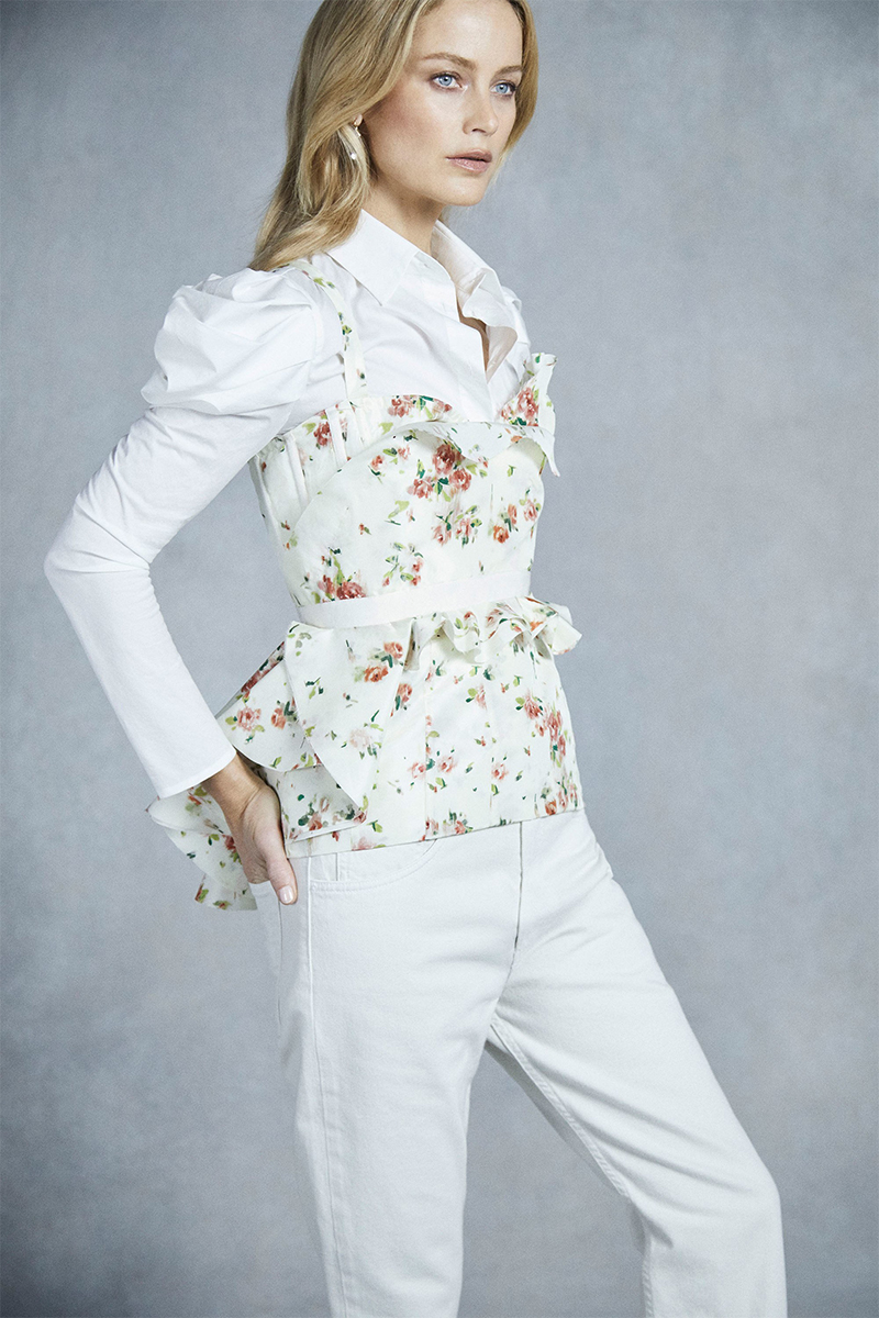 brock collection pre fall 2018 florals lace